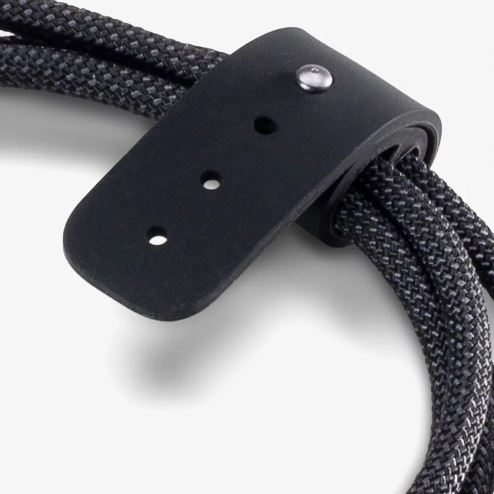 Black Braided USB-A to Lightning Cable